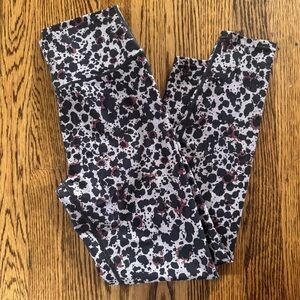 SAGE COLLECTIVE Leggings Leopard Black Sz Small